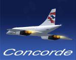 FS9 / FSX  G-BOAF Concorde Textures.