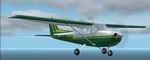 FS2002/2004
                  Cessna 172 Skyhawk White with Green Textures only