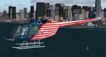FS2004
                  Texture for the Default Bell 206b Stars and Stripes
