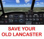 Generic 2D Lancaster Panel for FSX