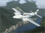 Global Air Virtual Airline Beech Baron 58 Textures 