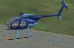 FS2004
                  GMAX Hughes 500D SE-HLI Heliflyg. 