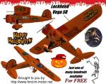 Lockheed Vega 5 Halloween Theme