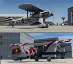 FSX/P3D 3 & 4 Heinkel He 51 4 livery pack