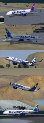 Boeing 757-200 Icelandair New Livery Multi Pack  (Updated)