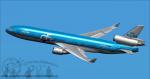 FS2004 KLM MD-11 95th anniversary Sticker