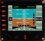 Integrated Standby Flight Display for Saitek Pro Flight Instrument Panel