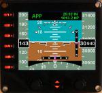 Integrated Standby Flight Display for Saitek Pro Flight Instrument Panel