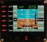 Integrated Standby Flight Display version 2 for Saitek Pro Flight Instrument Pane