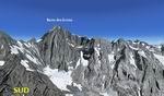 The Barre des Écrins High Resolution Mountain Scenery, French Alps