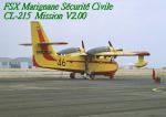 FSX Marignane Civil Security CL-215 Mission v2.00