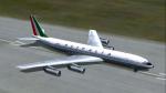 FSX Boeing 707 Alitalia Texture and Panel Update