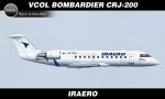 VirtualCol Bombardier CRJ-200 - Iraero Textures