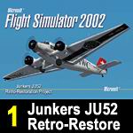 FS2004
                  JU52 Retro Restore Project Pt 1 of 2