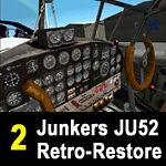 FS2004
                  PART 2 of the JU52 RETRO-RESTORE PROJECT