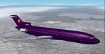 Fs2004 Boeing 727-200 King Friday's Purple Jet Textures