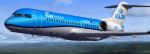 FSX/FS2004 Fokker 70 PH-KZM Texture update