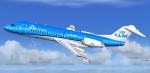 FSX/FS2004 Fokker 70 New Livery KLM Cityhopper