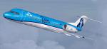 FSX/FS2004 Fokker 70 KLM Cityhopper "Thankyou Fokker" c/s