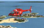 FSX Helicopter Mission - Bell JetRanger - Kalmar (Sweden) 