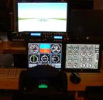 King Air 350 Panels for Multi Monitors