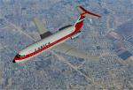 FSX/FS2004 One-Eleven BAC 1-11 412EB Lanica AN-BBI livery.