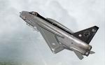 FS2004/2002                   EE Lightning 11 Squadron (1980's) Air Defence Grey Textures                   only