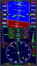 M1000A Primary Flight Display