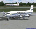 FSX/FS2004 Maritime Central Airways DC-6B Textures