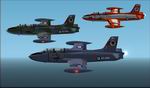 Royal
                  Australian Air force "Aermachi MB-326" 3 textures package.