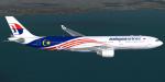 FS2004 Malaysia Airlines Airbus A330-323 Textures