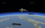 FSX AI Military StarShips Near Space Expansion