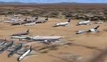FS2004
                  Mojave Airport - Aircraft Graveyard.