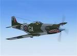 FS2004 North American P-51D Mustang.