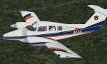 FSX JustFlight Beech 76 Auburn University Textures