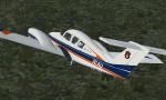 FSX JustFlight Beech 76 Auburn University Textures