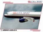 FS2004
                  Project Airbus Airbus A320-214 USA3000