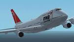 FS2002
                  North West new livery Meljet Boeing 747-400 textures