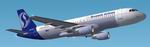 FS2002
                  Airbus A320-214 SN Brussels Airlines OO-SNE (new colors) Textures
                  only