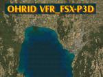 P3D/FSX Ohrid-VFR, Macedonia area scenery