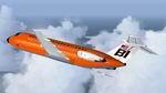 FS2004
                  BAC One-Eleven 200 Braniff Orange Textures only