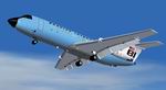 FS2004
                  BAC One-Eleven 200 Braniff Sky Blue Textures only.