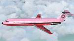 FS2004
                  BAC One-Eleven 523 TransBrasil Pink Textures only