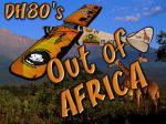 Out Of Africa DH80a Pack