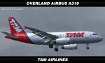 Overland Airbus A319 - TAM Airlines Textures