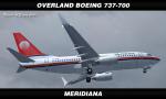FS2004/FSX SMS Overland Boeing 737-700 - Meridiana Textures