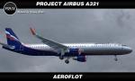 FS2004/FSX Airbus A321 - Aeroflot Textures