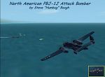 North
            American PBJ-1J Attack Bomber.