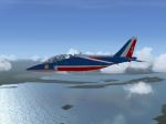 FSX-Alpha Jet Patrouille de France N°1 Textures (fixed)