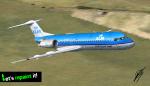 FSX/FS2004 Fokker 70 KLM Cityhopper